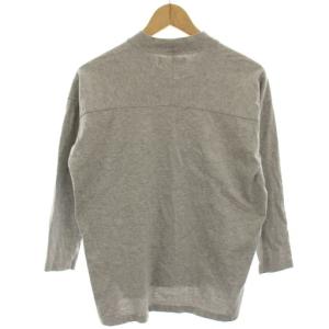 AMERICANA Tシャツ カットソー プリント 長袖 グレー /HN