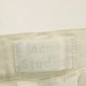 Acne Studios デニムパンツ フレア ジーンズ 25 白 ホワイト /G