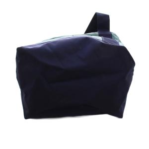 L.L.BEAN ライトウェイト シリンダー トート ウィズポケット トートバッグ ナイロン グリーン ネイビー 515290