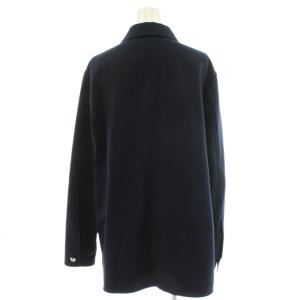 JIL SANDER＋ ジャケット ウール 34 ネイビー HSPWIA0501