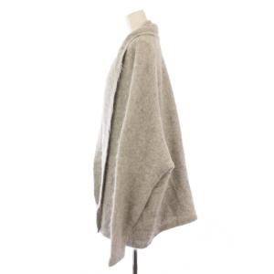 Framework 23AW ALPACA MIX FUR アルパカミックスファーガウンカーディガン ニット 長袖 ロング丈