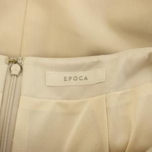 EPOCA タイトスカート ひざ丈 バックスリット 40 ベージュ /HN