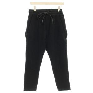 ウールパンツ ナイロン切替 イージーパンツ M 黒 ブラック /G
