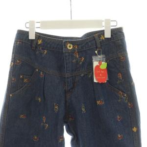 franche lippée デニムパンツ ジーンズ ジーパン Gパン 刺繍 M 紺 ネイビー 6140240 /AN10