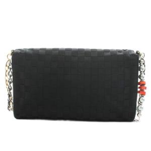 DOLCE&GABBANA ショルダーバッグ チェック ブラック