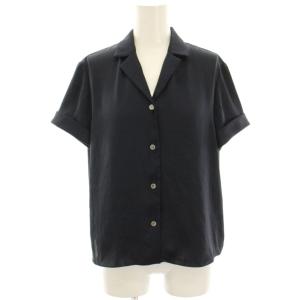 24SS Crushed Satin SS Camp Shirt NP オープンカラーシャツ ブラウス
