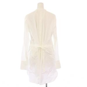 ENFOLD シャツ ブラウス 長袖 バンドカラー 38 白 300CA330-1840 /KH