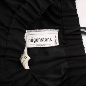 nagonstans 24AW ANGLE KNOT PANTS イージーパンツ 変形 M 黒 470HA831-0890 /KH