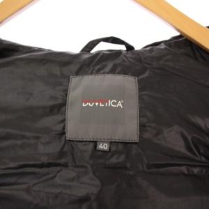 DUVETICA FEBEDUE ダウンベスト ジャケット アウター ショート丈 ジップアップ フード ワンカラー ウール