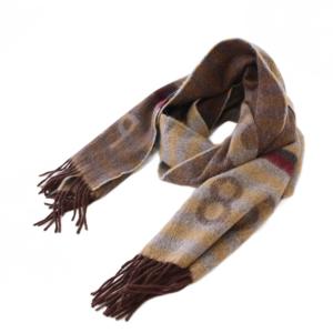 エシャルプトランク マフラー アンゴラ混 ブラウン M74957