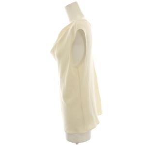 Theory タグ付き 24SS POWDER CREPE SS COWL TOP ブラウス シャツ プルオーバー ノースリーブ