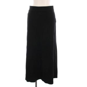25AW New Jersey Flare スカート ロング フレア 38 黒 ブラック 25060500801030