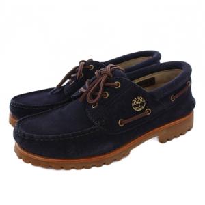 3EYE CLSSIC DB デッキシューズ スエード US10W 紺 TB0A683WEP3 /KH