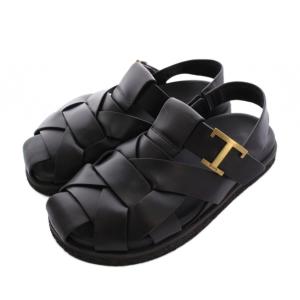 Tタイムレス グルカサンダル レザー 35 ブラック