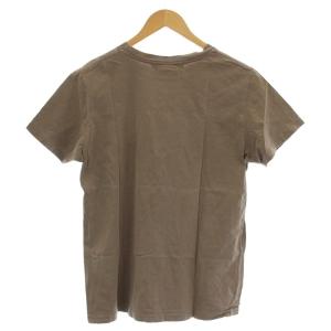 REMI RELIEF Tシャツ ダメージ加工 半袖 M 茶 ブラウン /G