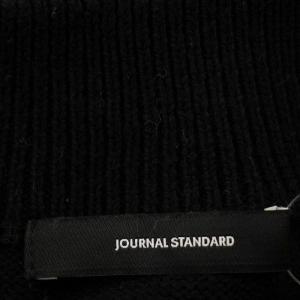 JOURNAL STANDARD 23AW コットンカシミヤビッグカーディガン ニット ロングカーディガン F 黒 ブラック 23080400706030