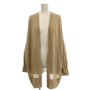 24AW Shake code ショールカーディガン ニット 薄手 F ベージュ 240805204222030