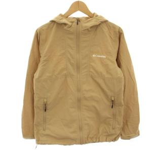 ヘイゼンウィメンズジャケット マウンテンパーカー ナイロン ジップアップ M ベージュ PL3166 /HN