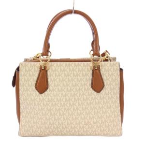 MICHAEL KORS Marilyn マリリン ミディアムサッチェルバッグ 2WAY ハンドバッグ ショルダーバッグ ロゴ PVC