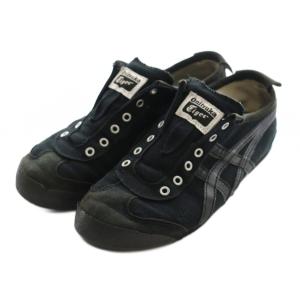 Onitsuka Tiger スニーカー シューズ US4 22.5cm 黒 ブラック F580721 /AQ OS