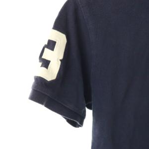 POLO RALPH LAUREN ポロシャツ 半袖 刺繍 コットン M 紺 /NR OS