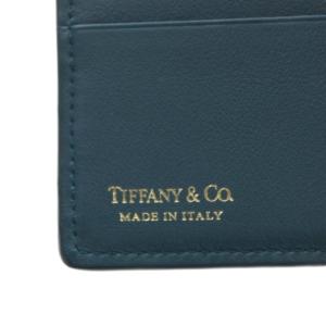 TIFFANY&Co. パスポートケース レザー 緑 グリーン /AN23 OH