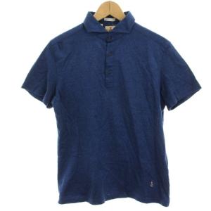 ポロシャツ カットソー 半袖 L 青 ブルー 01-207-13-042672 /HN