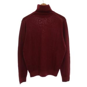 BEAMS F セーター ニット タートルネック 長袖 50 ボルドー 21-15-0584-872 /YM