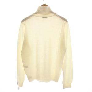BEAMS F セーター ニット タートルネック 長袖 50 ホワイト 21-15-0584-872 /YM