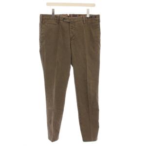ビームスエフ BEAMS F SUPERSLIM FIT パンツ ストレッチ 52 ブラウン /YM