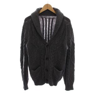 International Gallery BEAMS ビームス ケーブルショールカラー カーディガン