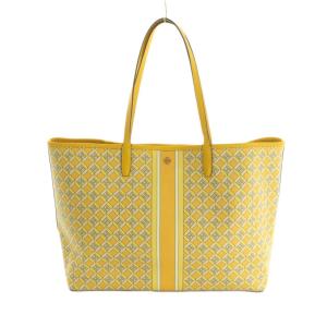 トートバッグ 総柄 イエロー 黄色 /MI