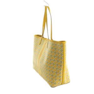 TORY BURCH トートバッグ 総柄 イエロー 黄色 /MI
