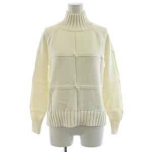 24SS BROOME DENISE ニット セーター 長袖 ハイネック S32 白 ホワイト 4101702