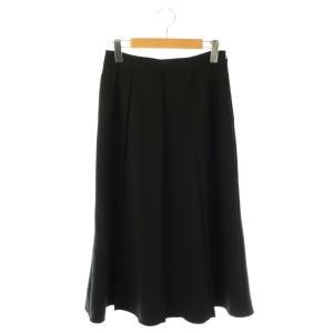 23SS COSIMO LOZEL スカート ロング タック ミモレ 38 ブラック 3107340 /DO