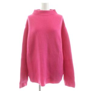 ニット セーター 長袖 ボトルネックウール カシミヤ混 1 ピンク 6513-105-0741 /KU