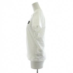 PLAY Comme des Garçons AD2023/6 Tシャツ カットソー 半袖 ロゴ M 白 ホワイト AZ-T063 /AN28