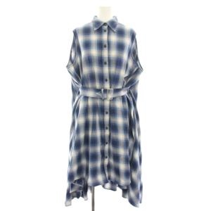 マルタンマルジェラ 17SS シャツワンピース チェック柄