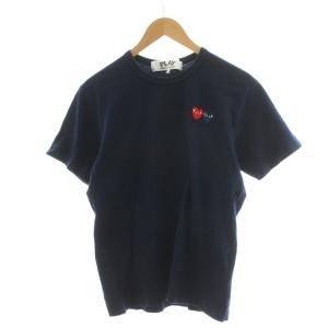 AD2022 T-SHIRT WITH DOUBLE HEART NAVY Tシャツ カットソー ロゴ