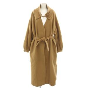 2wayノーカラーベルトコート 2WAY NO COLLAR BELT COAT アウター 付け襟 S