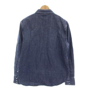LEE ウエスタンデニムシャツ 長袖 L 青 ブルー LT5018 /YM