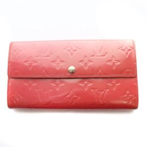 ポルトフォイユ サラ モノグラムヴェルニ 長財布 赤 レッド M93633 /SS OS