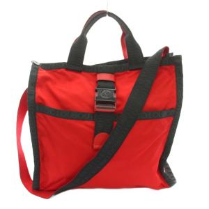 LOUBICLIC TOTE 2way ナイロン レザー