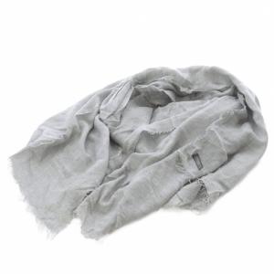 カシミヤ混 ストール グレー /SR