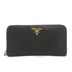 長財布 小銭入れ ラウンドジップ サフィアーノレザー 箱付き 黒 ブラック ゴールド 1ML506 /YT