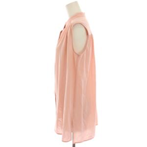 MACKINTOSH LONDON シャツ ブラウス ノースリーブ ギャザー 38 ピンク G5P38-373-12 /HN