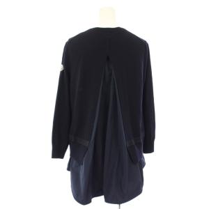 MONCLER MAGLIONE TRICOT CARDIGAN S ネイビー B20939476900