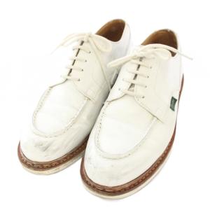 シャンボード CHAMBORD ドレスシューズ レースアップ レザー 24.5cm 白 /TK