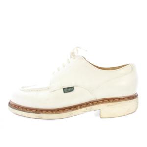Paraboot シャンボード CHAMBORD ドレスシューズ レースアップ レザー 24.5cm 白 /TK