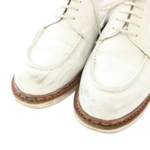 Paraboot シャンボード CHAMBORD ドレスシューズ レースアップ レザー 24.5cm 白 /TK